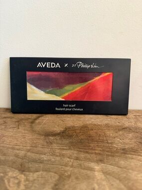 AVEDA x 3.1 Phillip Lim Multicolor Red Green Yellow Hair Scarf